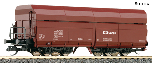 High capacity hopper car of CD Cargo<br /><a href='images/pictures/Tillig/15298.jpg' target='_blank'>Full size image</a>